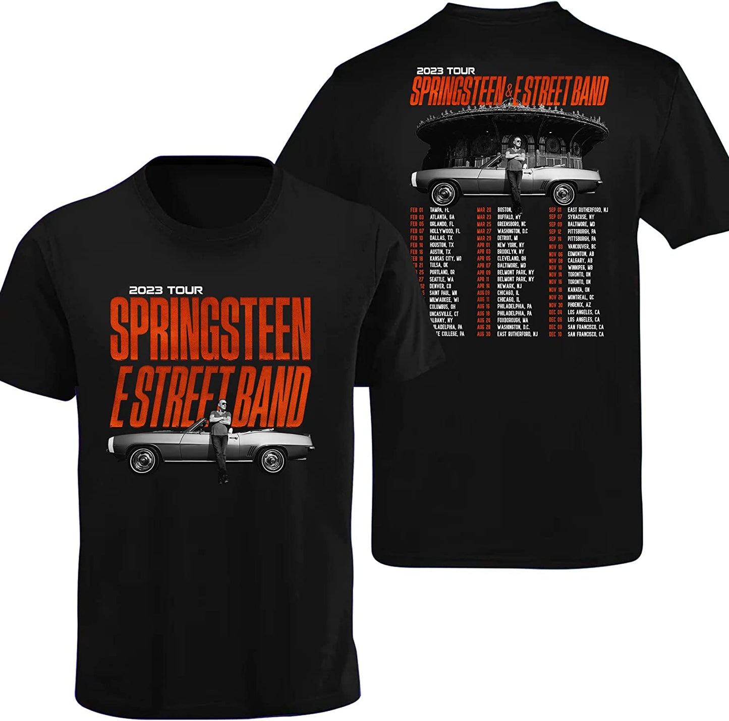 Bruce Springsteen 2023 Tour Shirt, Springsteen & E Street Band Tour Tee, Springsteen Fan Gift Shirt