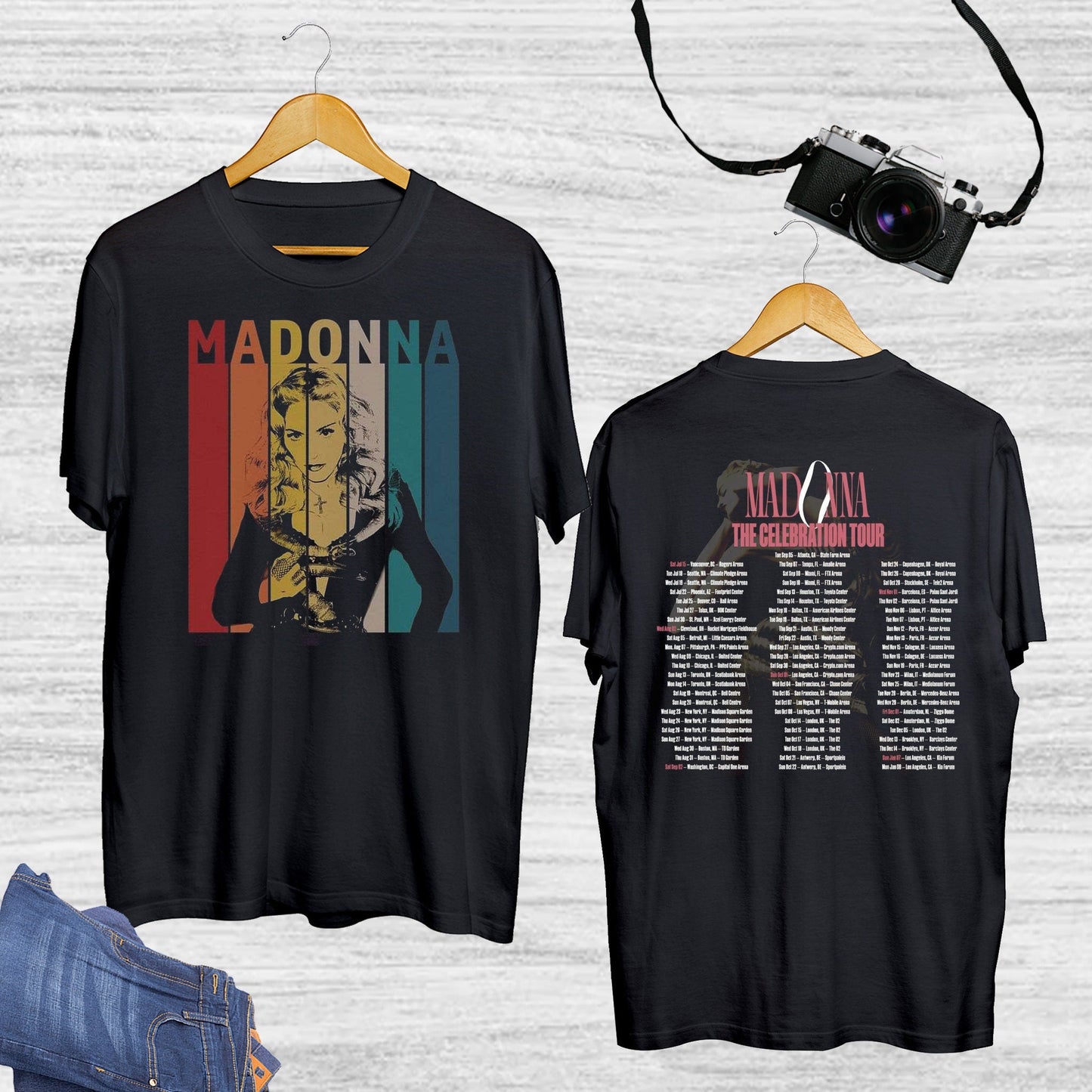 Queen Of Pop Madonna Fan Shirt