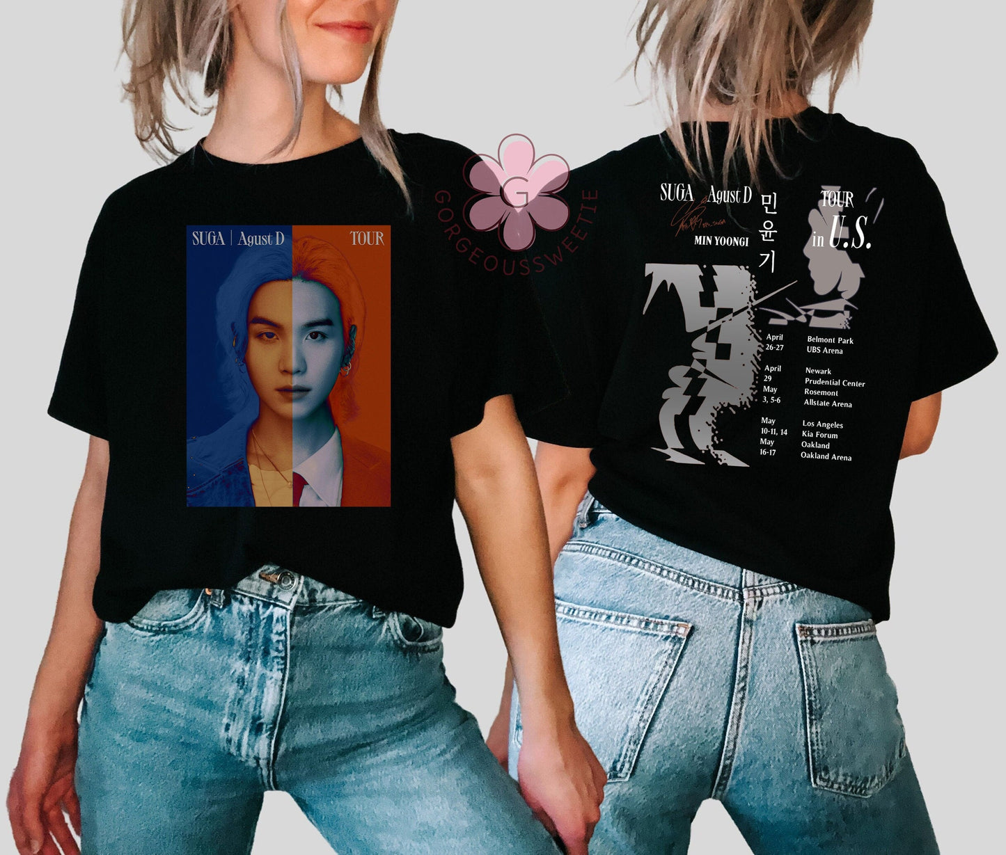 Agust D Tour Shirt, Suga On Tour 2023 Shirt, Agust D World Tour Shirt, Min Yoongi Shirt, Kpop Fan Shirt