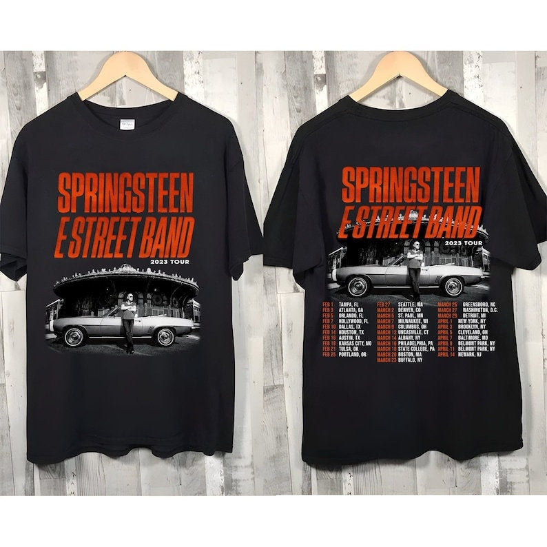 Bruce Springsteen And The E Street Band Tour 2023 T-Shirt