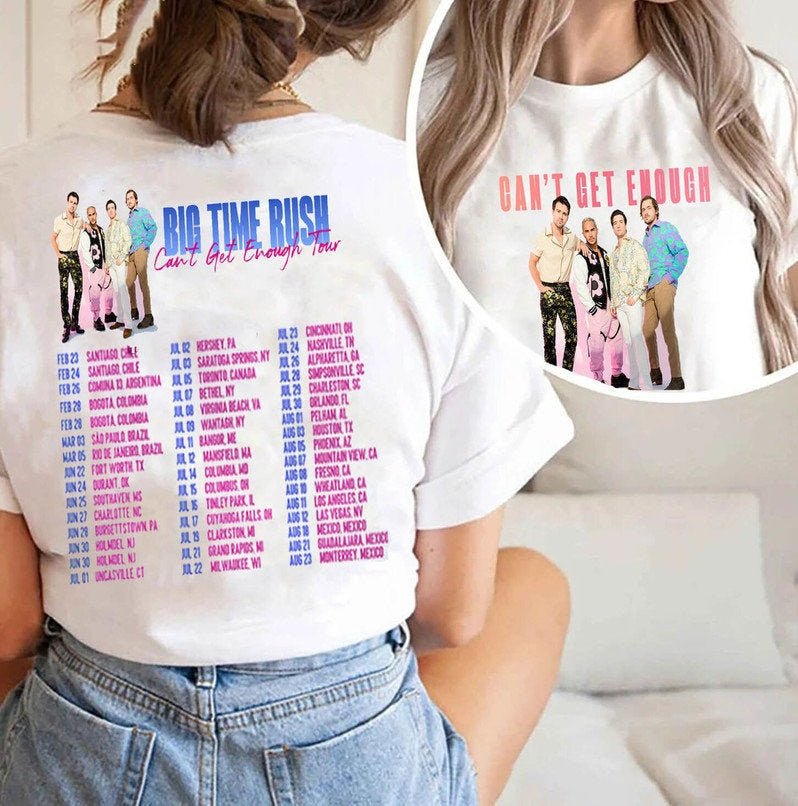 Big Time Rush Can Get Enough Tour T-Shirt