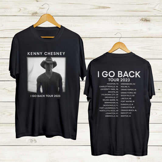 I Go Back Tour 2023 Shirt Tee, K Ches 2023 Shirt
