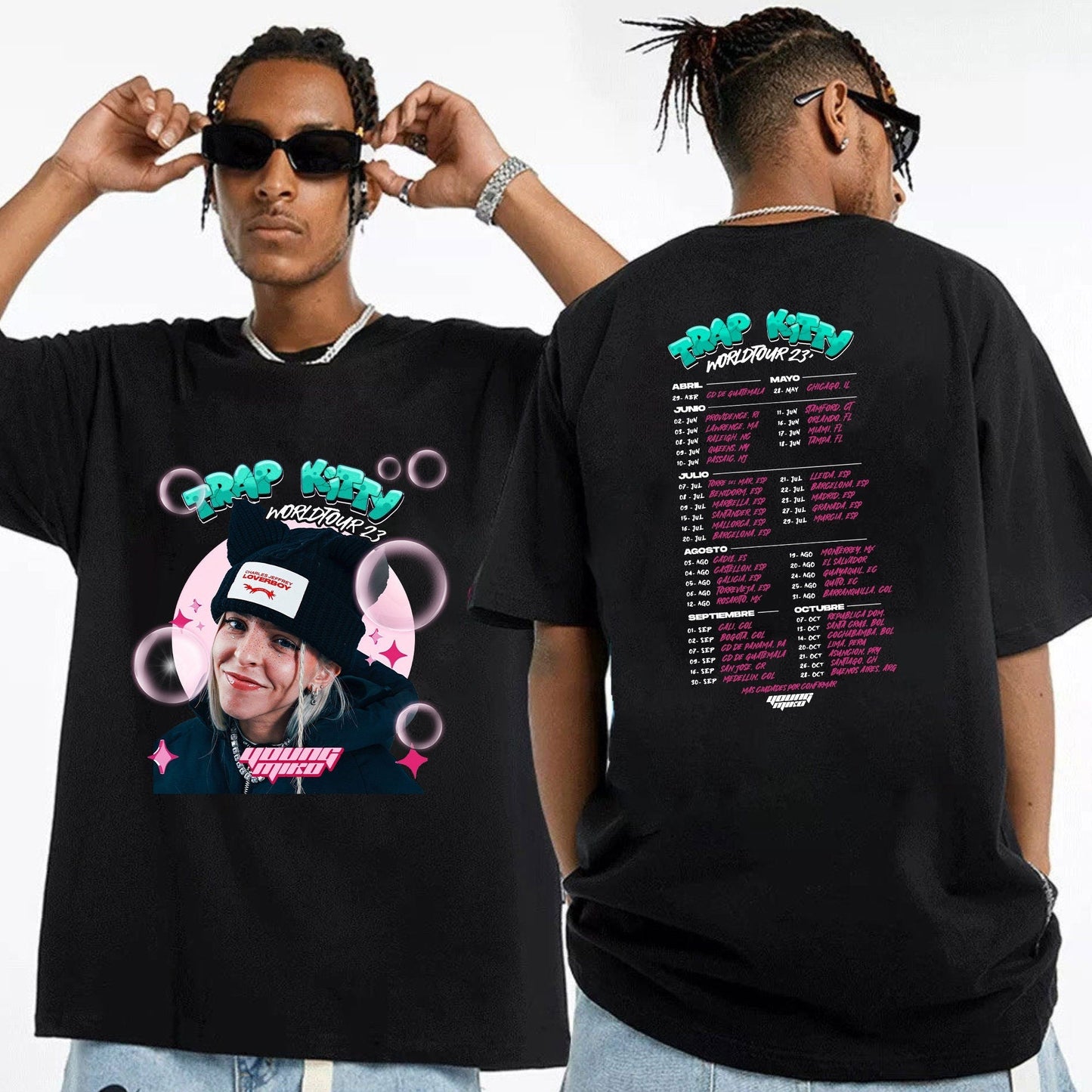 Young Miko Trap Kitty Shirt, World Tour 2023 T-Shirt