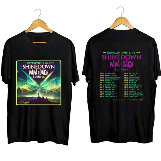 shine down The Revolutions Live Tour 2023 Shirt