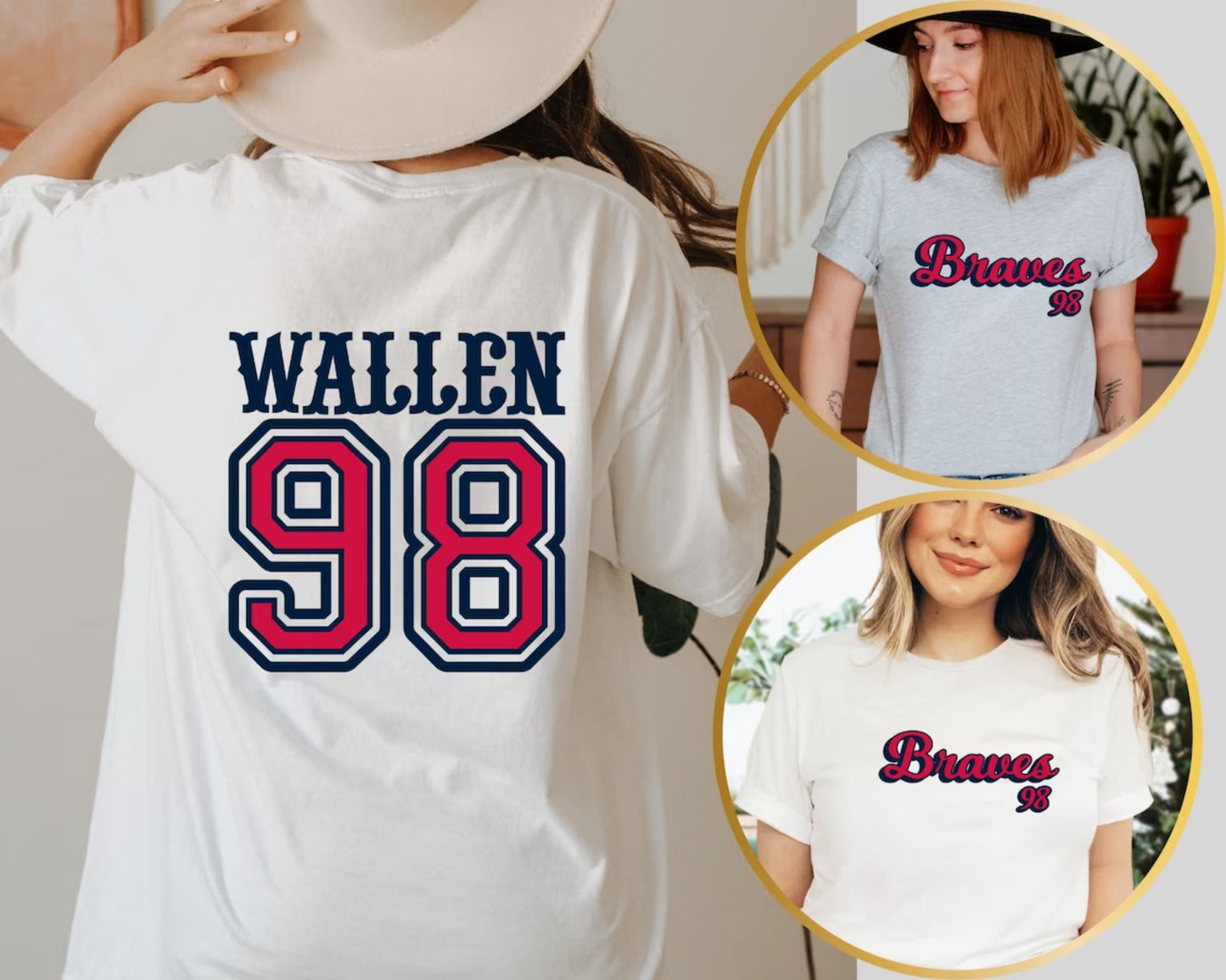 Wallen 98 T-shirt, Cowboy Girls Shirt, Cowboy Tee, Western Tee, Wallen Shirt