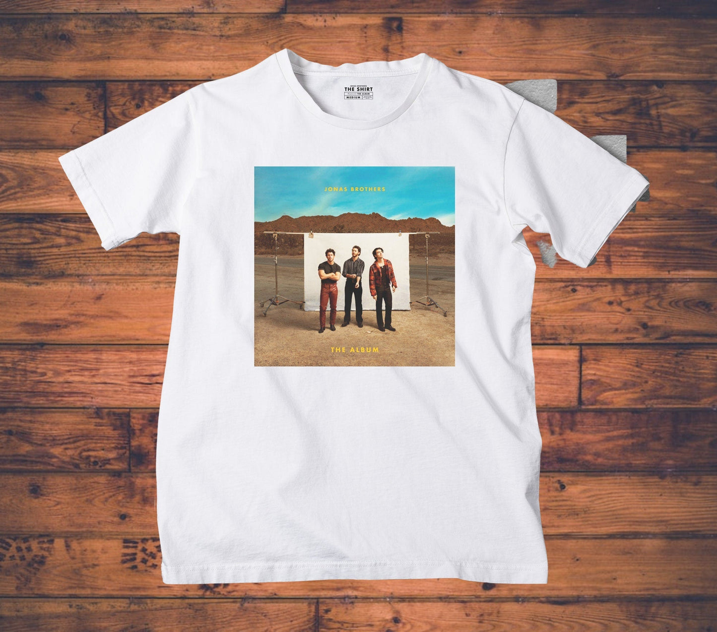 The Shirt - White Short Sleeve Vintage Jonas Brothers Shirt