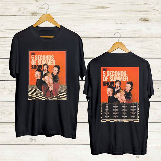 5 Seconds of Summer Show Tour 2023 Shirt 5SOS Tour, 5 Seconds of Summer T-Shirt, 5SOS Tour Shirt