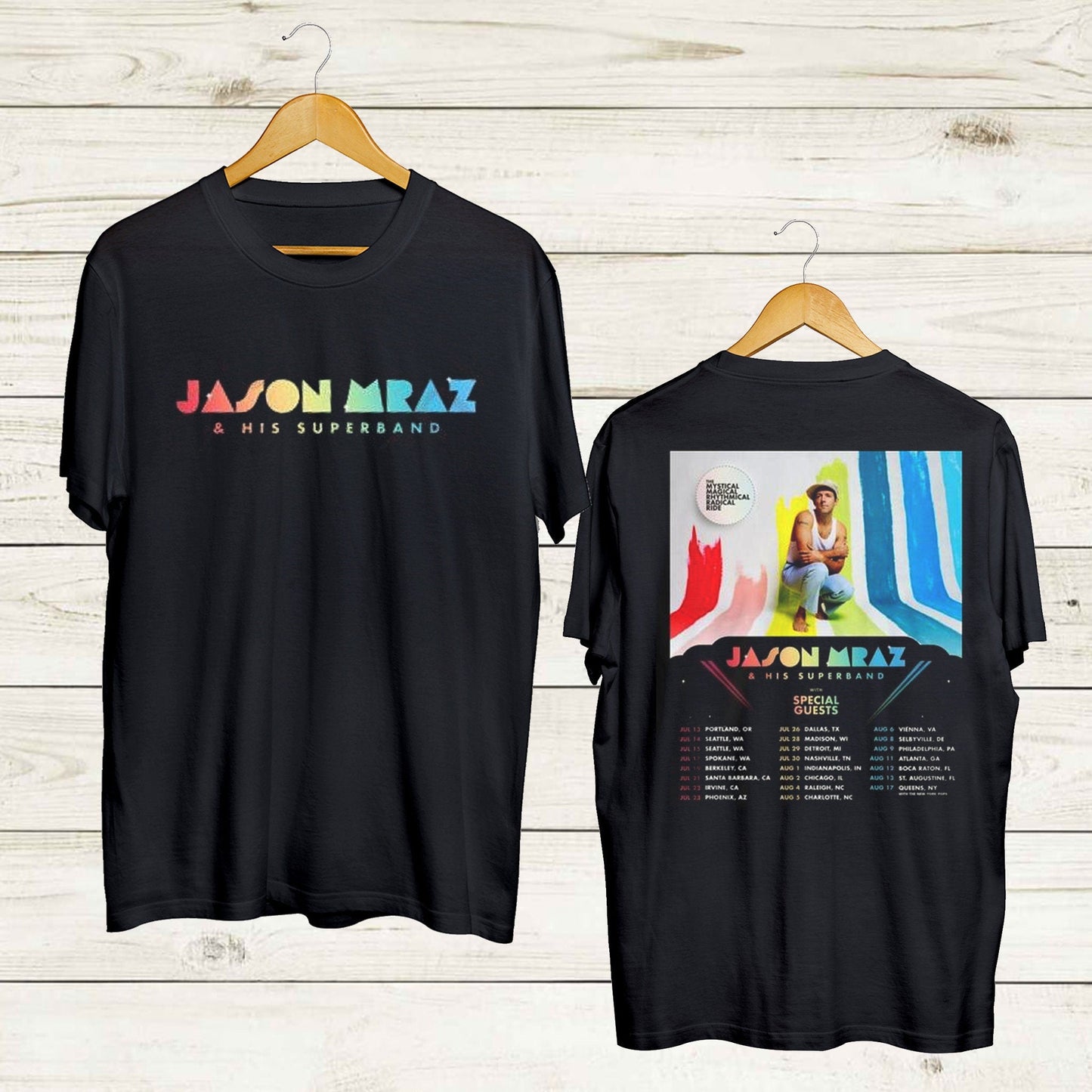 Vinatge Jason Mraz All Size T-Shirt, Jason Mraz Unisex T-shirt 2023 , Jason Mraz Shirt Fan Gifts