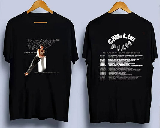 Charlie Puth Music Shirt, Charlie Puth 2023 Tour Shirt