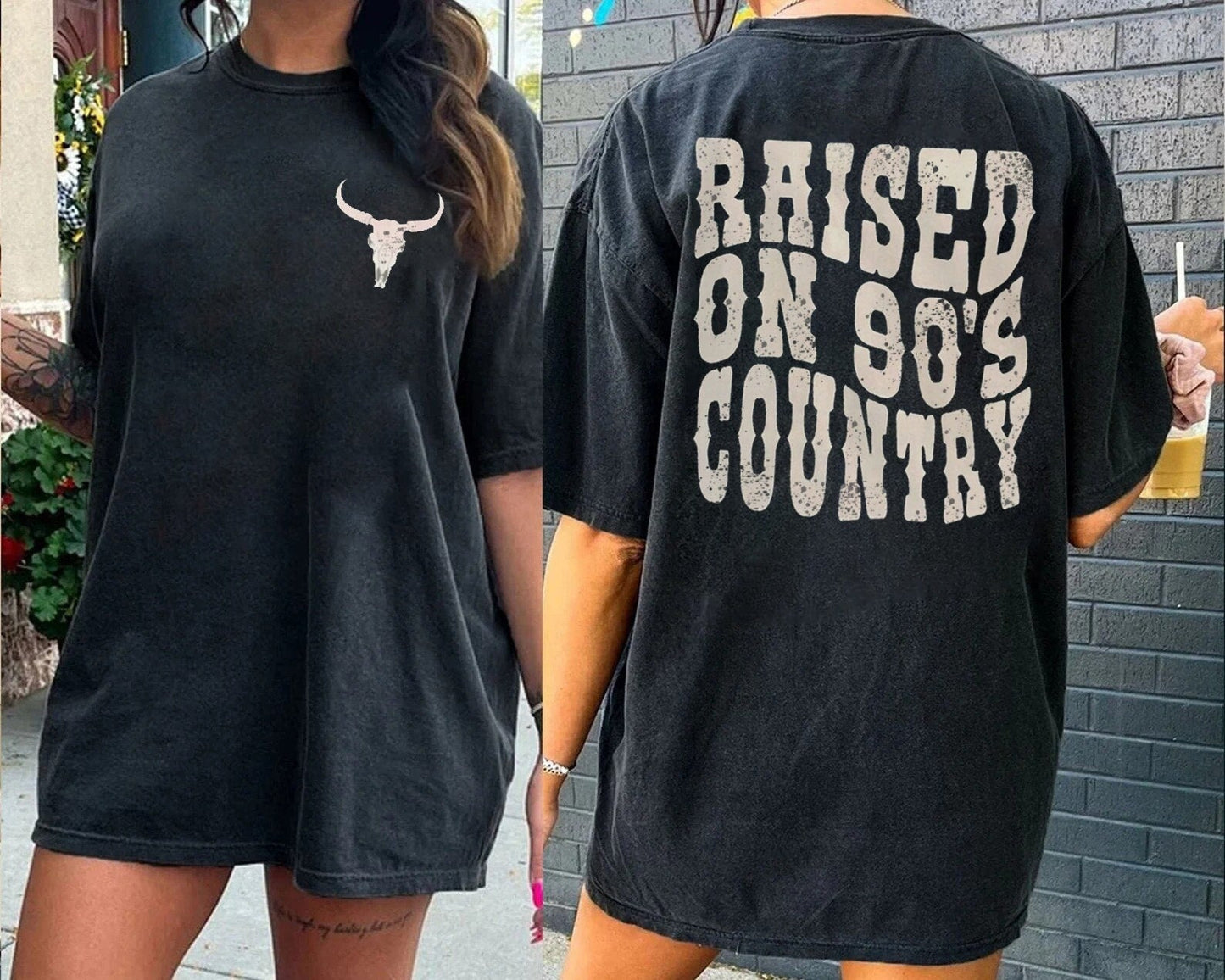 Raised on 90s Country Shirt, Vintage 90s Country Tee