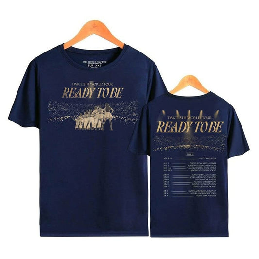 Twice 2023 Ready To Be Tour Shirt, Aesthetic Graphic Twice Shirt