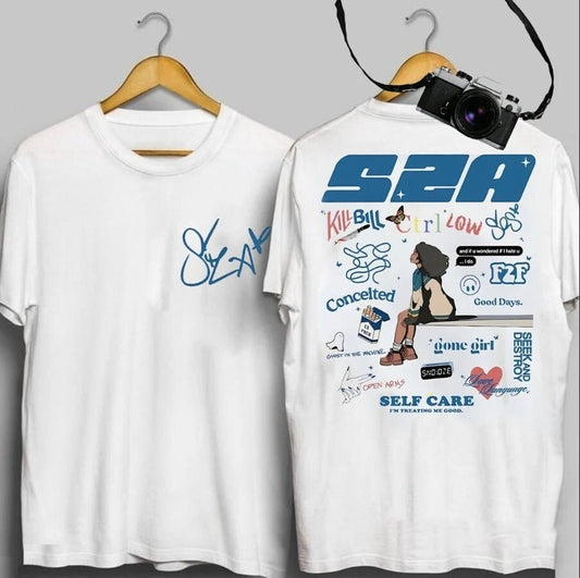 SZA SOS Full Tracklist Shirt, Vintage SZA Shirt, Gift For Fans