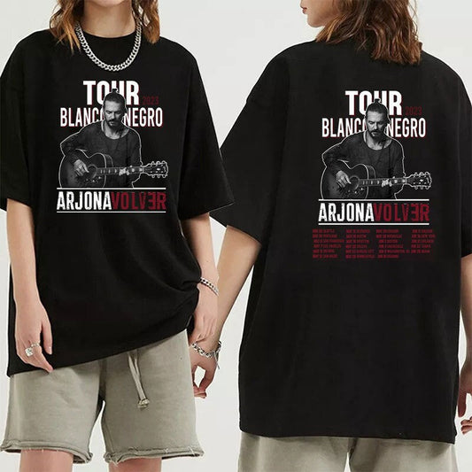 Ricardo Arjona Black and White 2023 Tour Shirt
