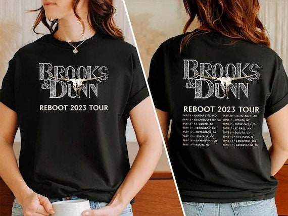 Brooks & Dunn 2023 Tour Shirt For Fan, Vintage Country Music UnisexT-shirt