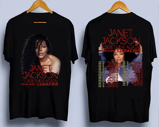 Janet Jackson 2023 Tour T Shirt, Janet Jackson Shirt, Vintage Style 90s