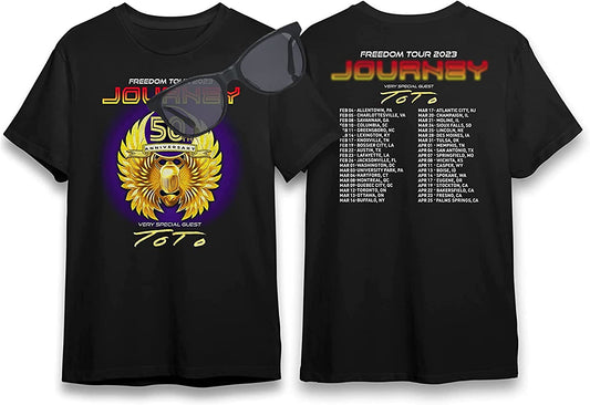 Journeys Shirt 2023 Freedom Tour 50Th Anniversary with Special Guest