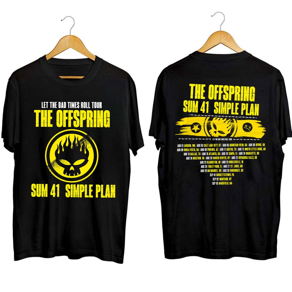 The Offspring Let The Bad Times Roll Tour 2023 Shirt