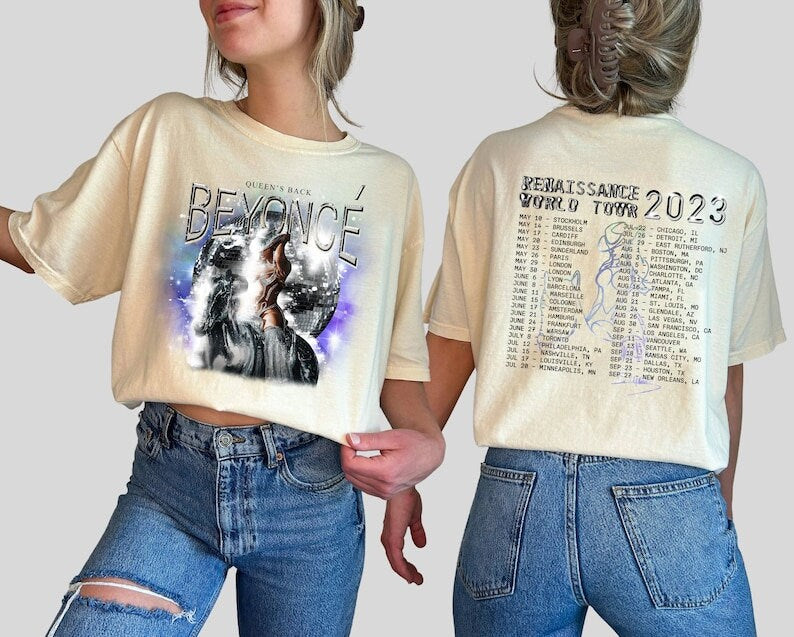 Queen's back Beyonc Renaissance World Tour Merch