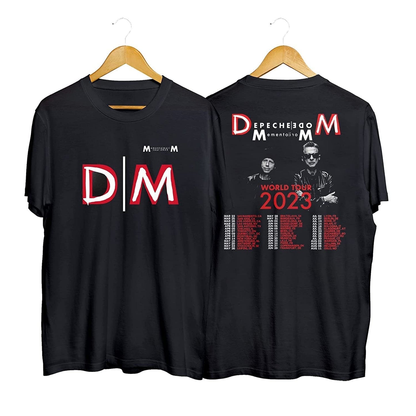 Depeche Mode Memento Mori World Tour 2023 Shirt