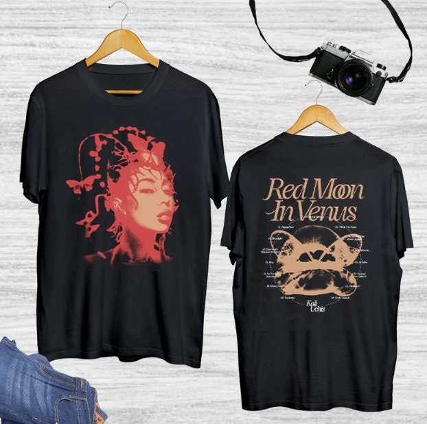 Red Moon In Venus Shirt Kali World Tour 2023 T-Shirt