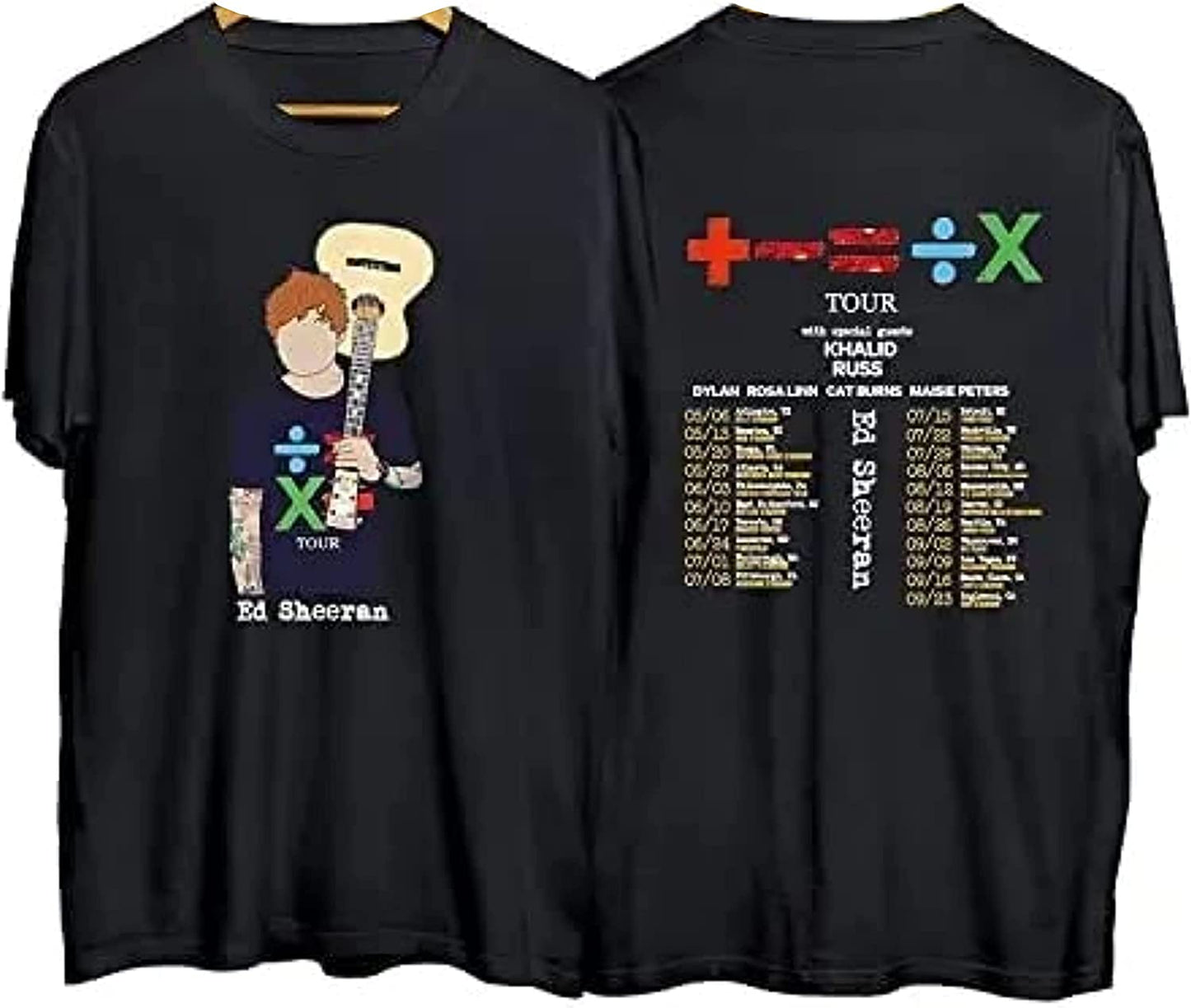 Ed Sheer.an Mathematics Tour 2023 Shirt, Ed Shee.ran Tour Music 2023 t-shirt