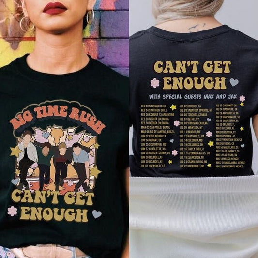 Can't Get Enough Tour 2023 T-Shirt, Big Time Rush Tour Shirt