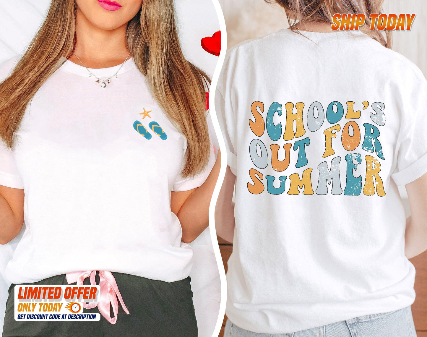 Schools Out for Summer Shirt, Last Day of School Shirt, Back to School Shirt