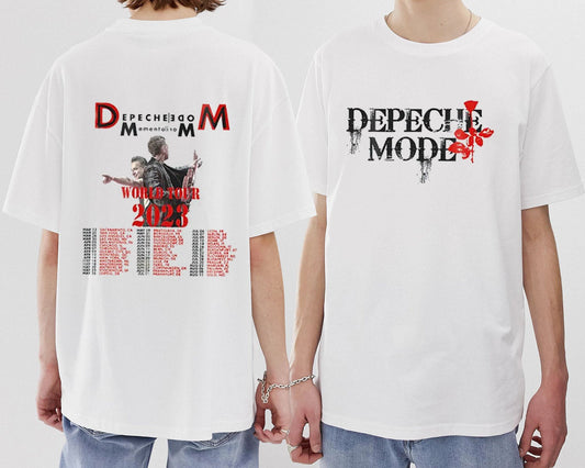 Depeche Mode Tour 2023 TShirt, Memento Mori World Tour Depeche Mode T-Shirt