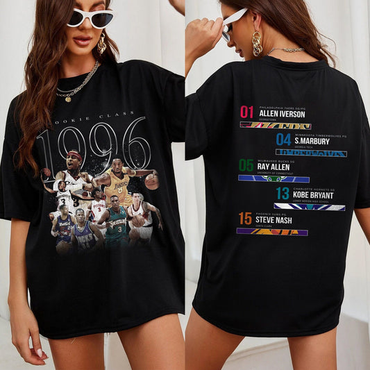 Rookie Class 1996 Vintage T Shirt, Basketball Fan Shirt