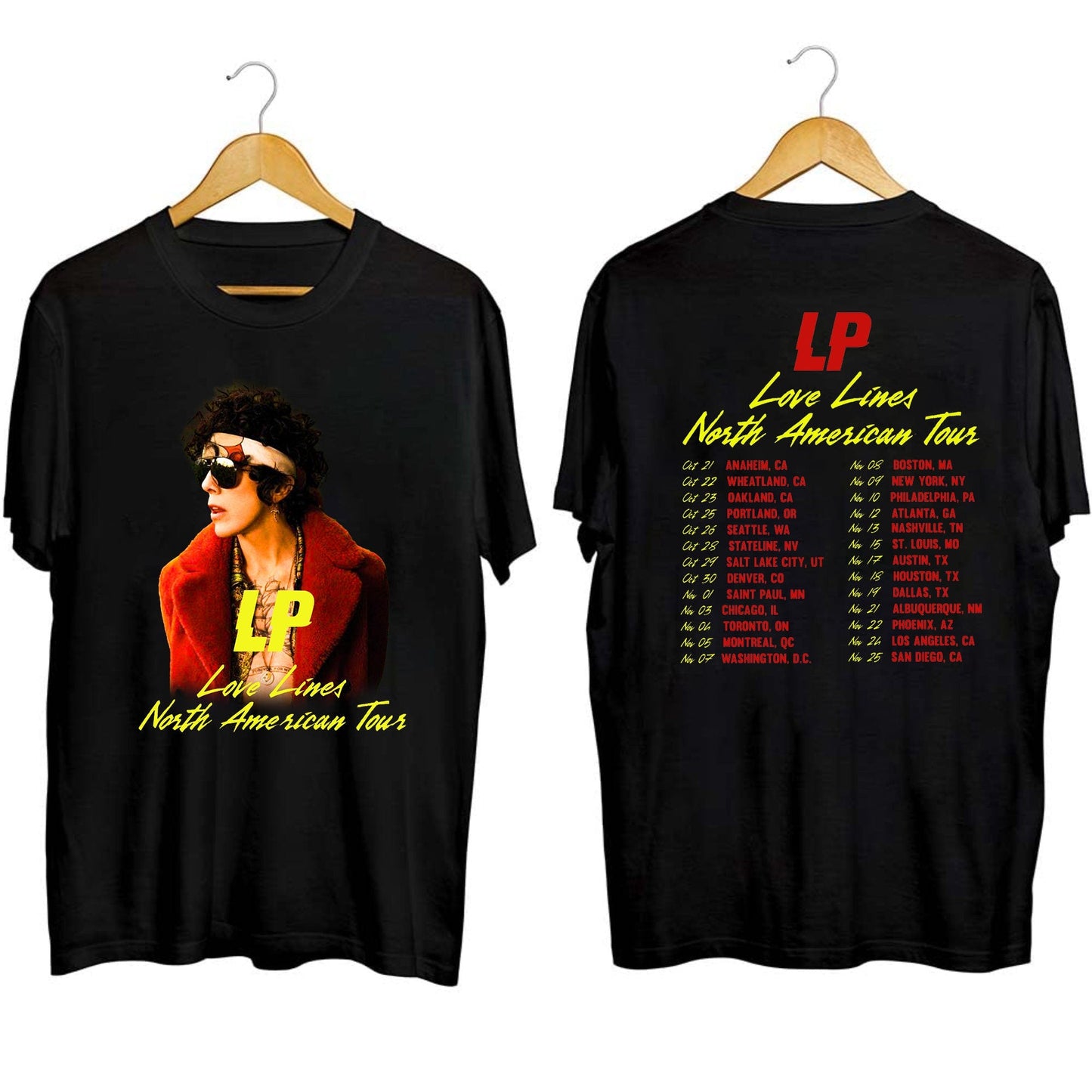 LP Love Lines North American Tour 2023 Shirt