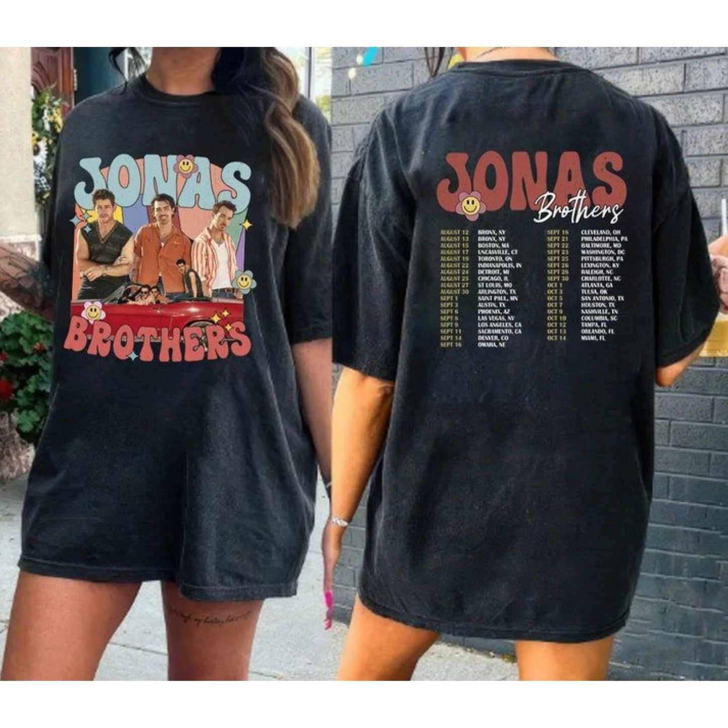 Vintage Jonas Brothers Shirt