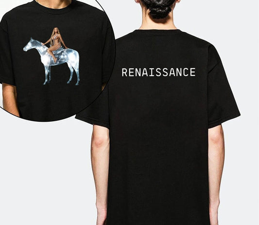 Beyonce Renaissance World Tour Unisex Tee Shirt, 2023 World Tour, Beyonce Shirt, Gift for Girl, Beyonc 2023 Tee, World Tour Shirt.