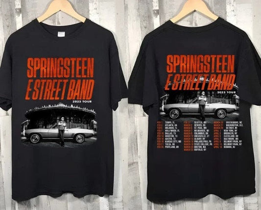 Bruce Springsteen And The E Street Band Tour 2023 T Shirt