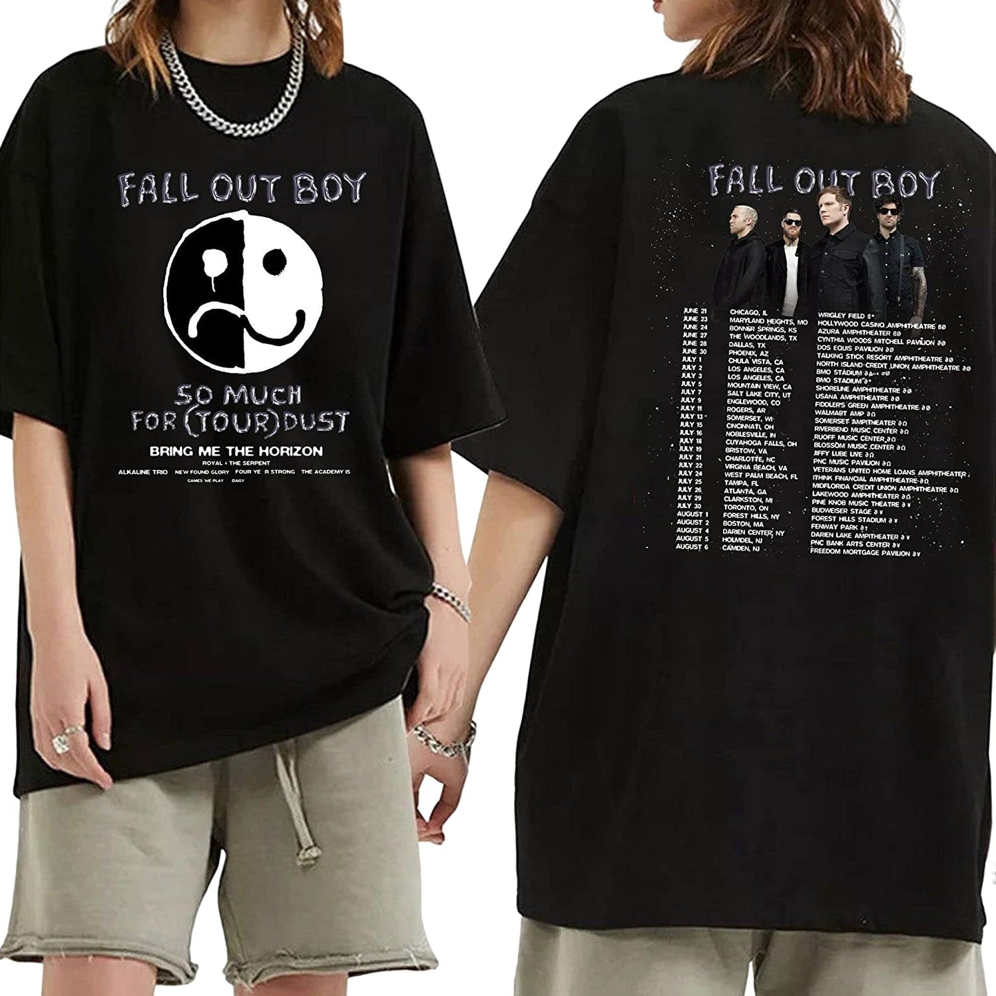 Fa ll Out Boy 2023 Tour Shirt