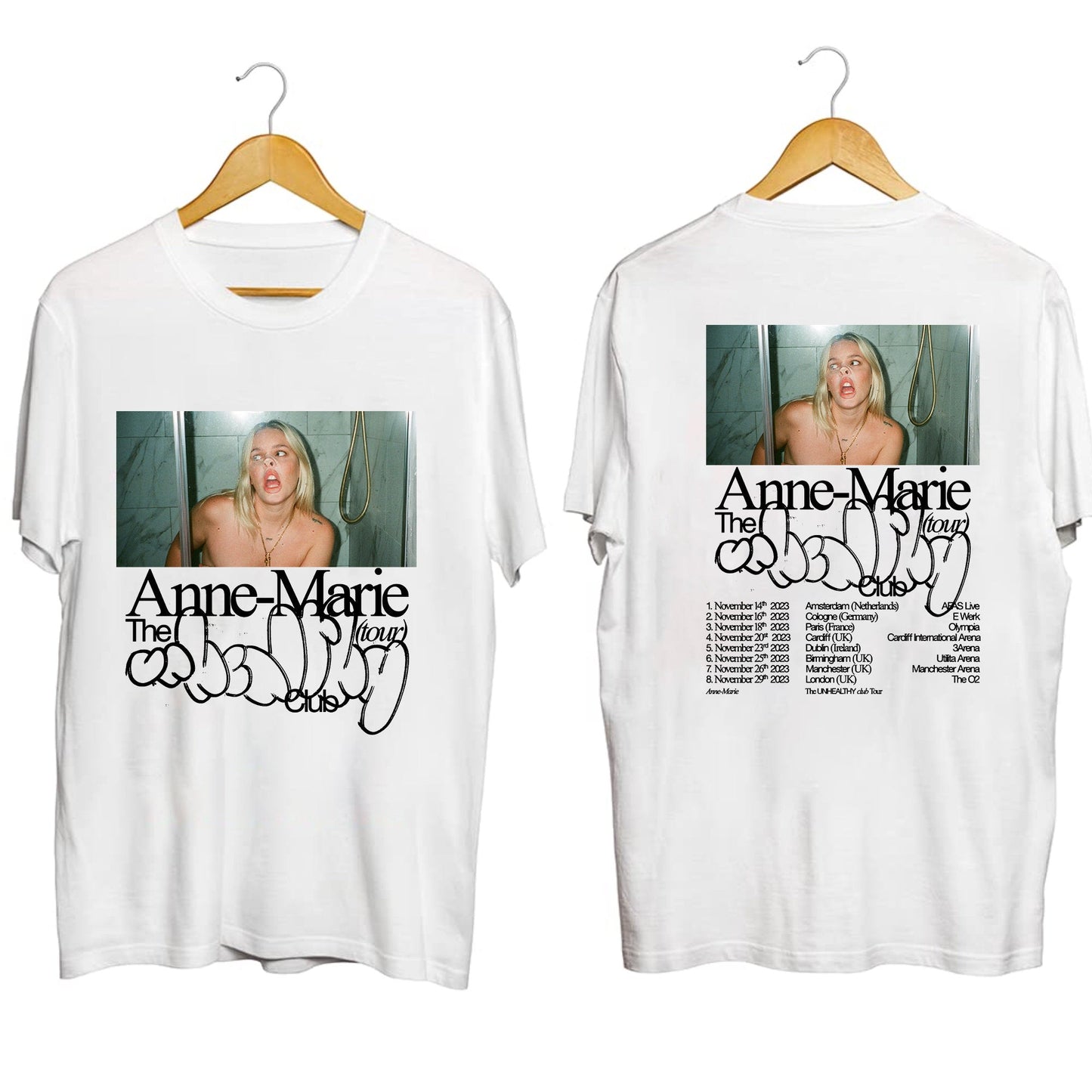 Anne-Marie The Unhealthy Club Tour 2023 Shirt, Anne-Marie Fan Shirt