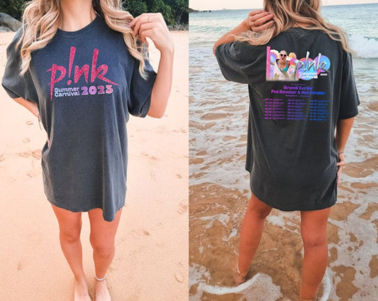 P!nk Pink Singer Summer Carnival 2023 Tour T-Shirt,Trustfall Album Shirt