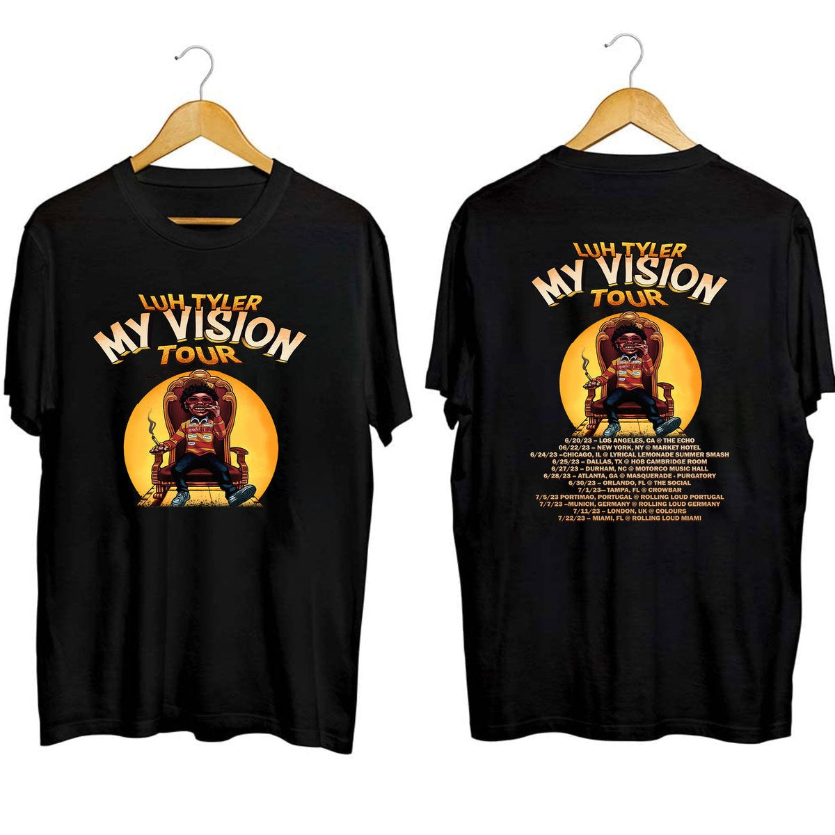 Luh Tyler My Vision Tour 2023 Shirt, Luh Tyler 2023 Concert Shir