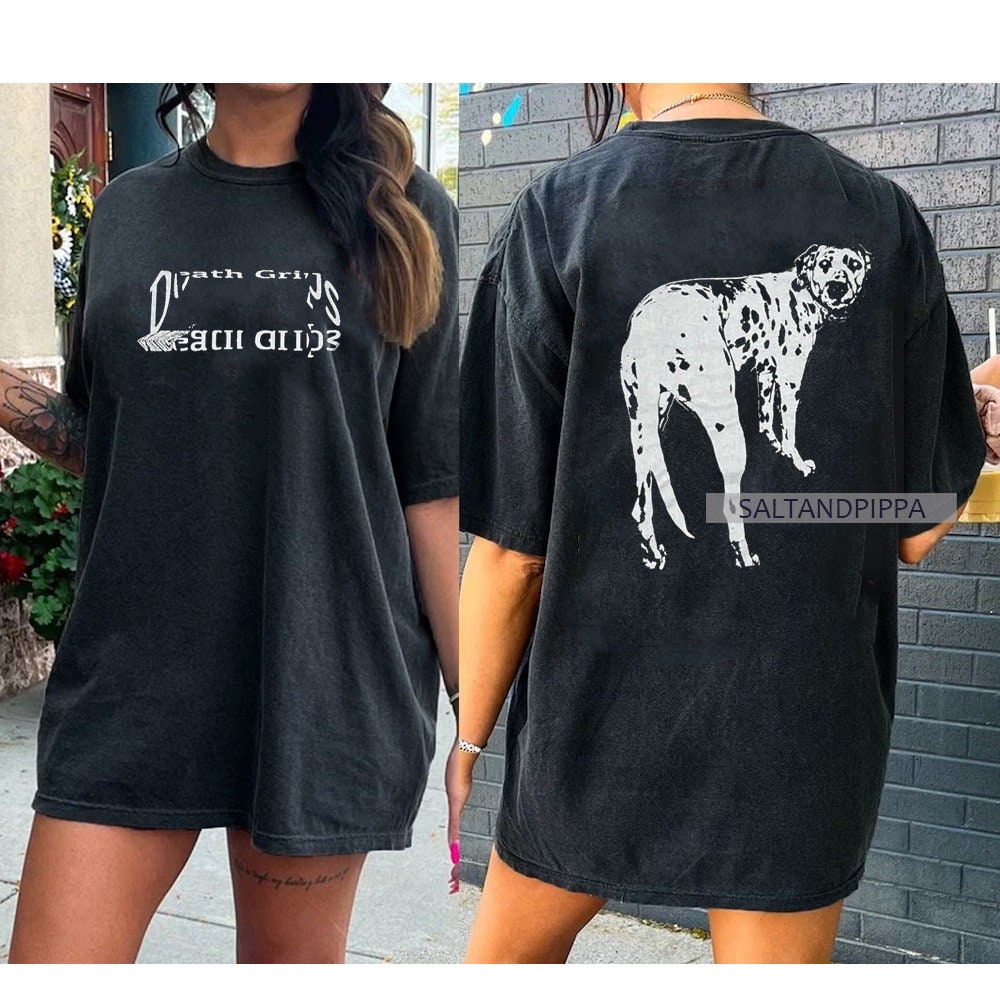 2023 Death Grips Dalmatian Black T-Shirt, Death Grips Merch