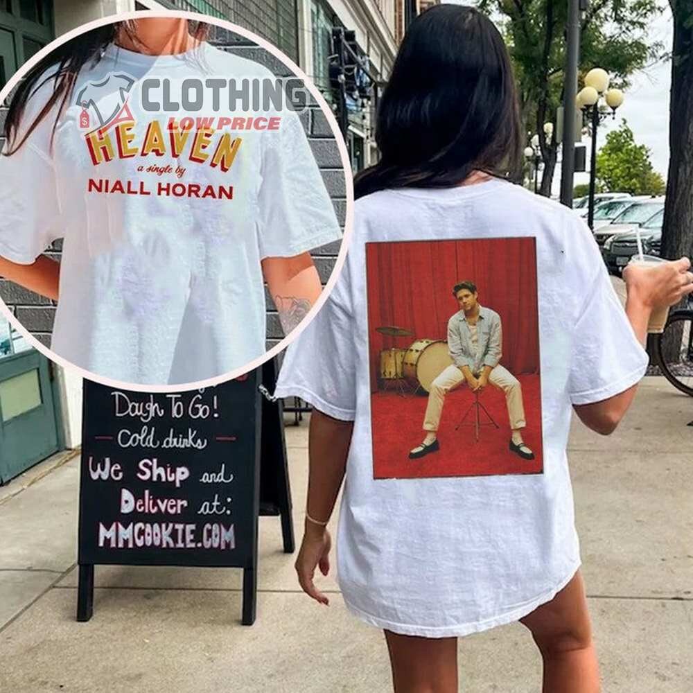 Niall Horan The Show Concert Tour 2023 Merch, Heaven A Single By Nail Shirt