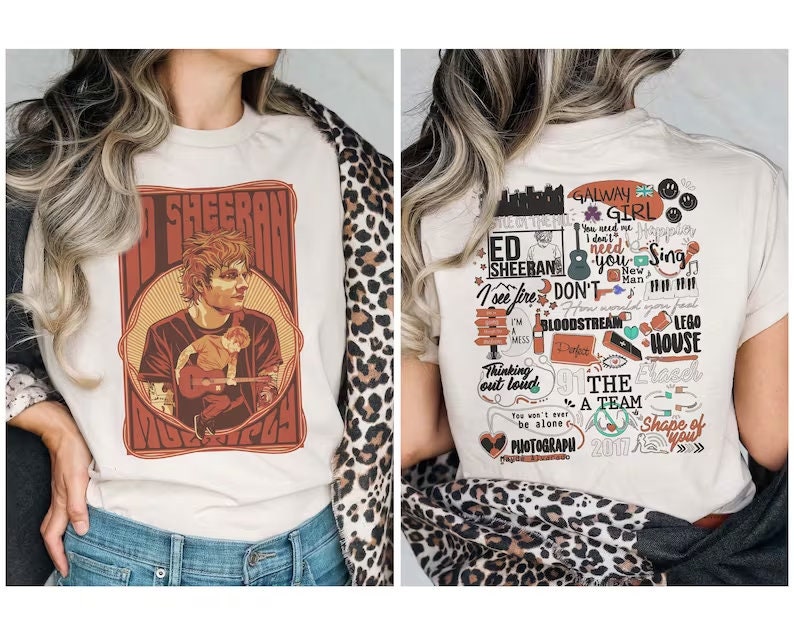 Music Tour Shirt, The Mathletics Tour Shirt, Ed Shee Concert T Shirt, 2023 Music Concert Tee