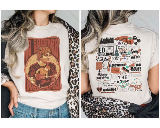 Music Tour Shirt, The Mathletics Tour Shirt, Ed Shee Concert T Shirt, 2023 Music Concert Tee