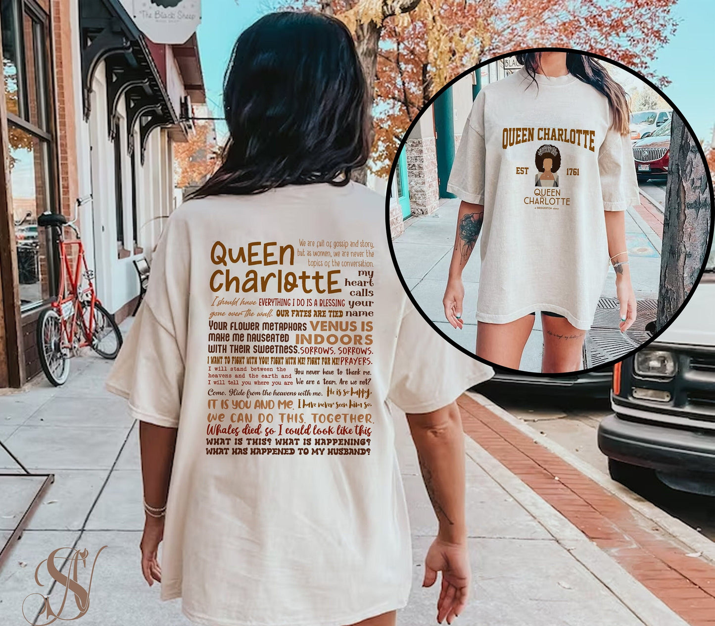Queen Charlotte Shirt, Vintage Queen Charlotte Bridgeton Shirt, Sorrows And Prayers Shirt