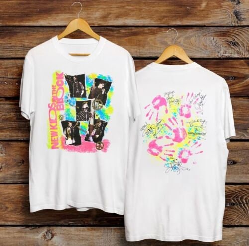 Vintage 1989 New Kid on The Block Shirt, New Kids Tour 1989 Shirt,