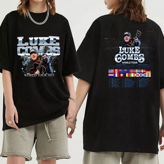 Lukee Comb 2023 T-Shirt, Combs 2023 World Tour Shirt