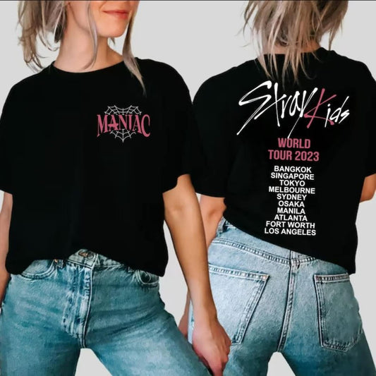 Stray Kids Tour 2023 T-Shirt , Stray Kids merch shirt