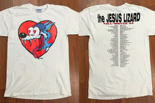 1994 The Jesus Lizards Fall Winter World Tour T-Shirt