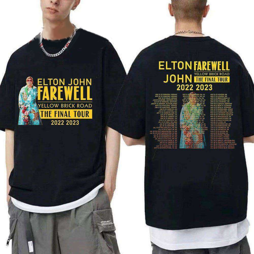 Elton John Farewell Tour 2023 Band Music Shirt Elton John Tour 2023 T-Shirt