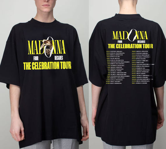 Madonna Queen Of Pop The Celebration Tour T-Shirt, Madonna Tour 2023 Shirt