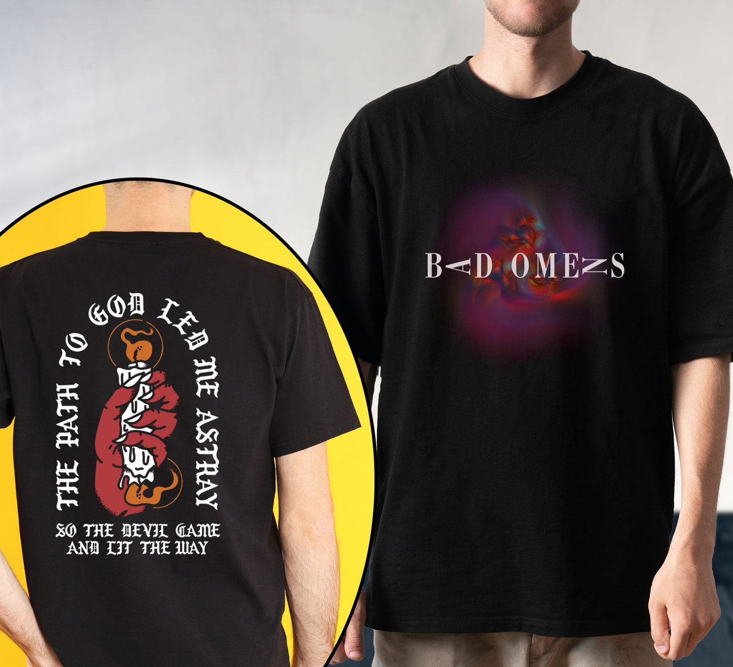Bad Omens Shirt, 90S Vintage Merch Book Art, The Concrete Forever Tour 2023 Shirt