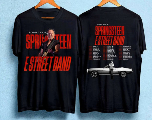 Bruce Springsteen The E Street Band Tour 2023 Tshirt, Music Tour 2023 Tshirt